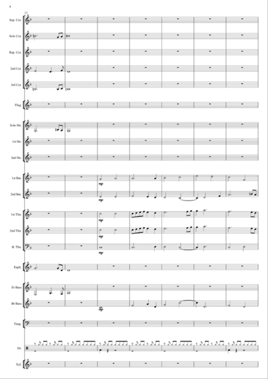 St Peter's Chorale Brass Ensemble scores gallery preview page 4