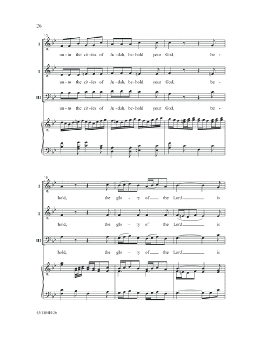 Messiah Messiah 3-Part scores gallery preview page 26