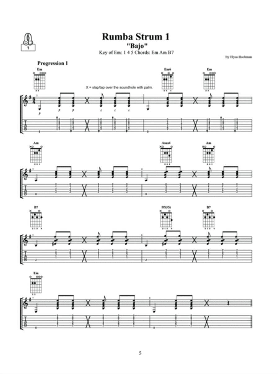 Spanish sales guitar rhythm