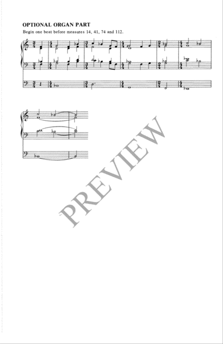 Processional for Easter Processional for Easter 4-Part scores gallery preview page 19