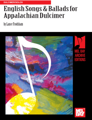 Book cover for English Songs and Ballads for Appalachian Dulcimer