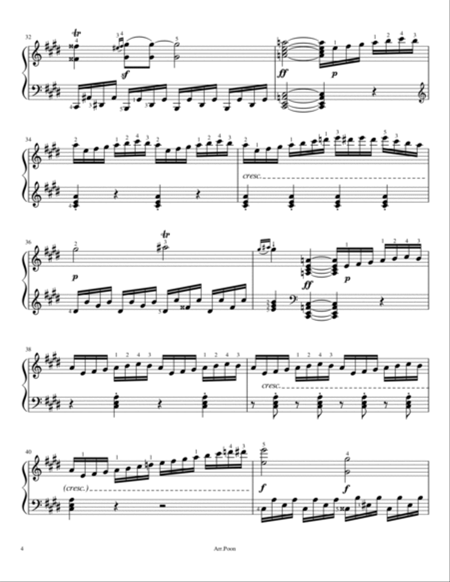 Beethoven - Piano Sonata No.14, Op.27 No.2 - 3rd Movement - 