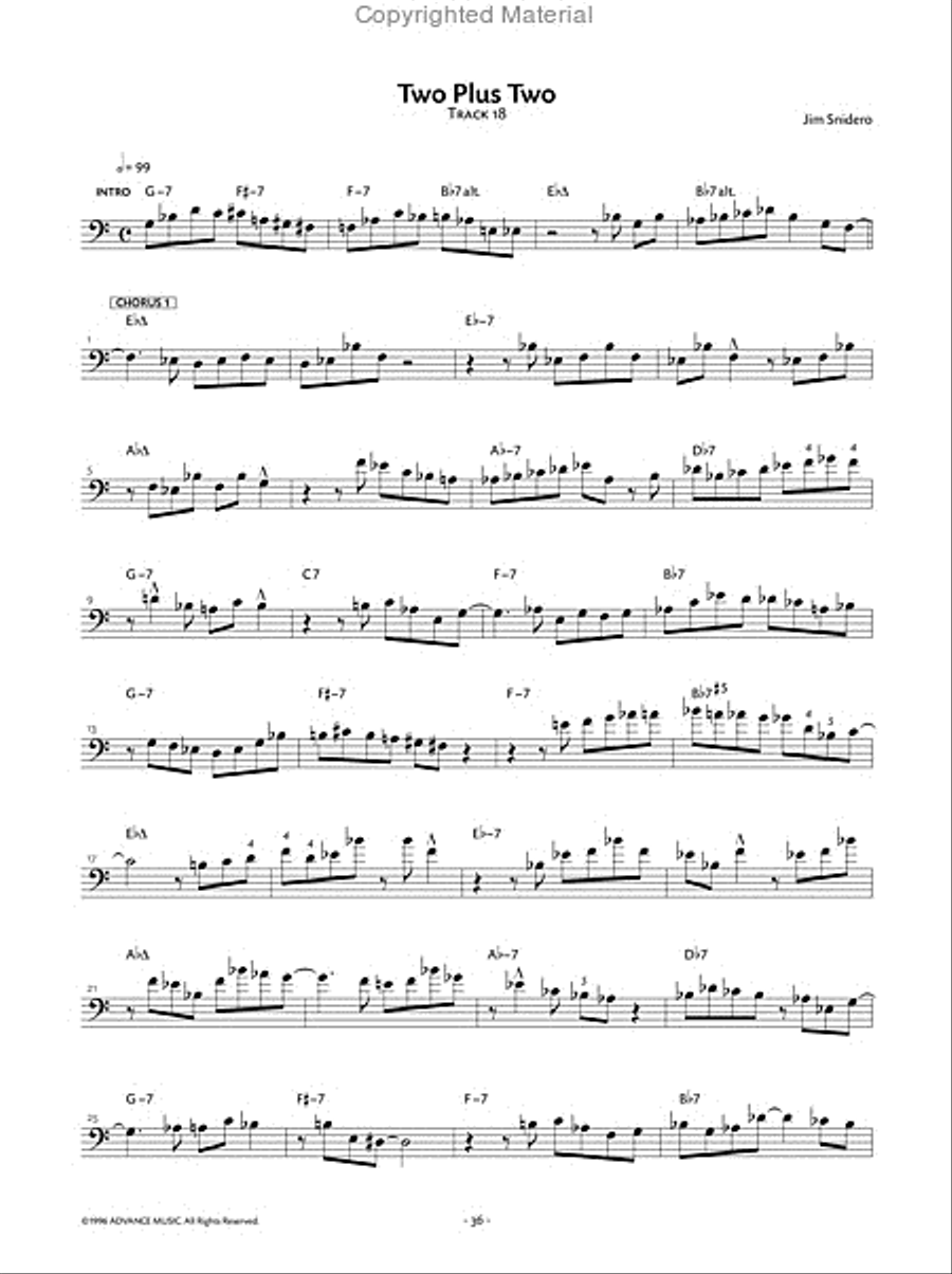 Jazz Conception -- Trombone Trombone scores gallery preview page 16