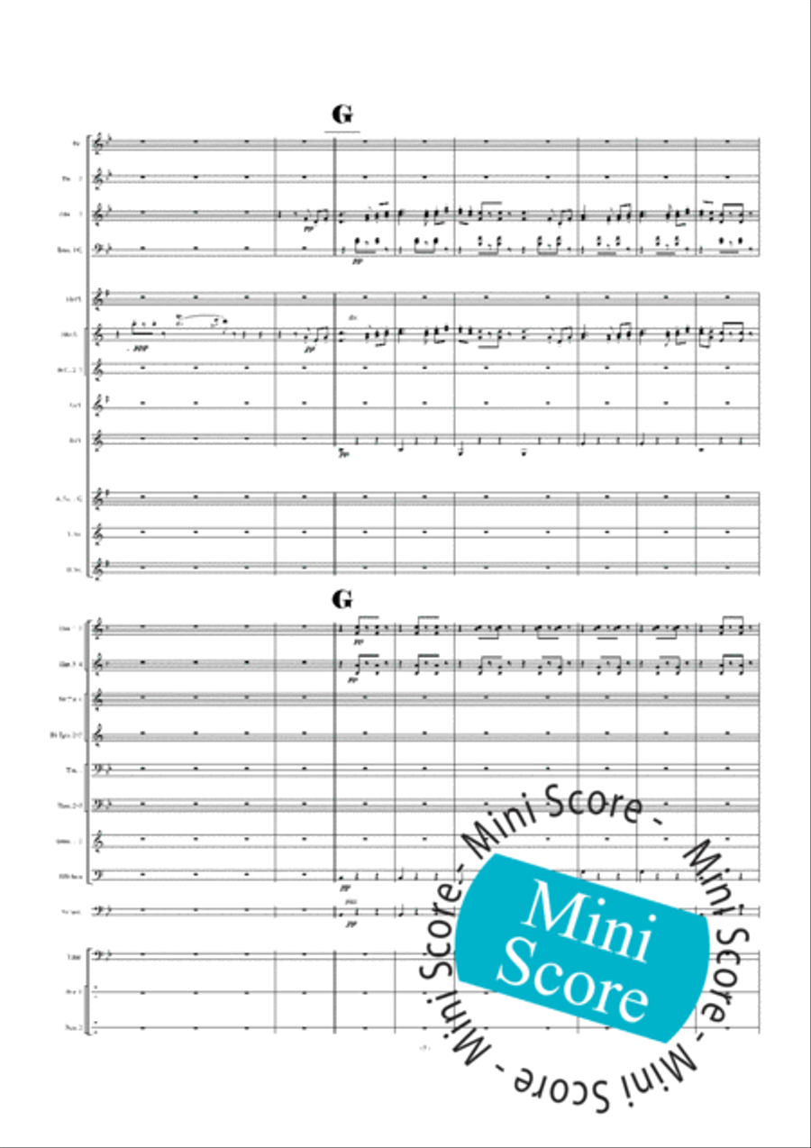 Overture La Poupee de Nuremberg Concert Band scores gallery preview page 15