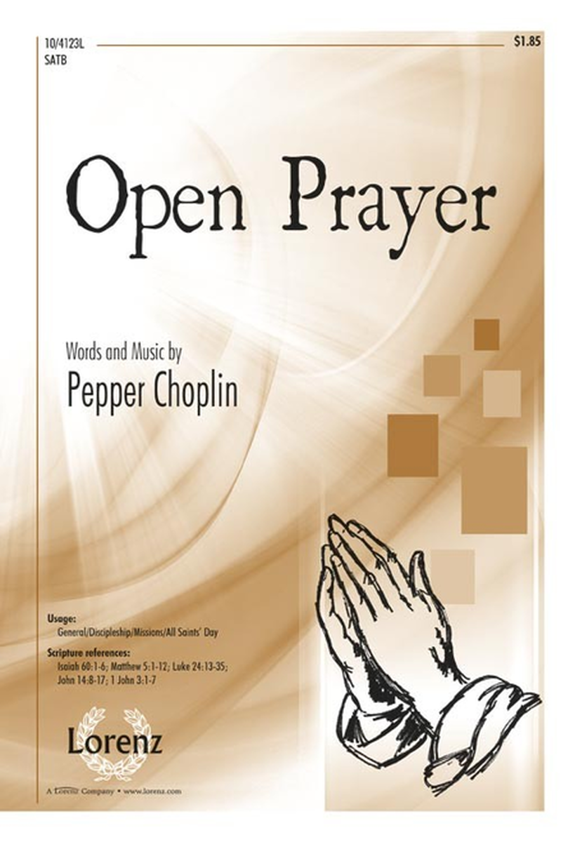 Open Prayer image number null