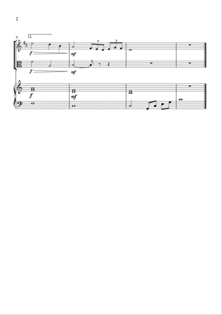 Album Leaf B158 B-Flat Clarinet scores gallery preview page 2