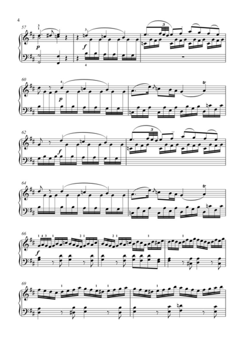 Sonata in D Major K.311(Mozart)