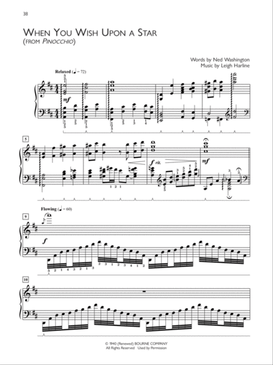 Popular Performer -- Movie Ballads Piano Solo scores gallery preview page 5