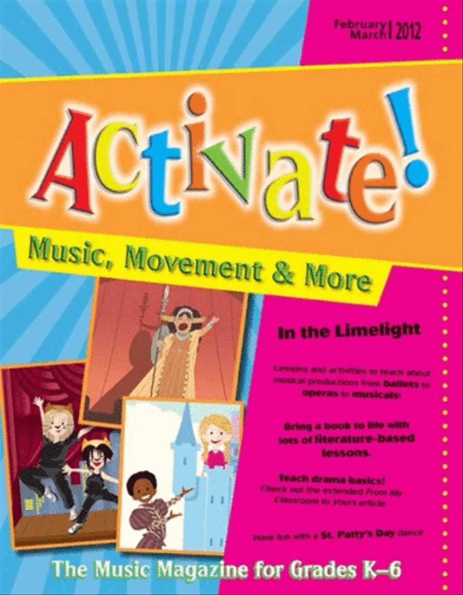 Activate! Feb/Mar 12 Unison Choir scores gallery preview page 1
