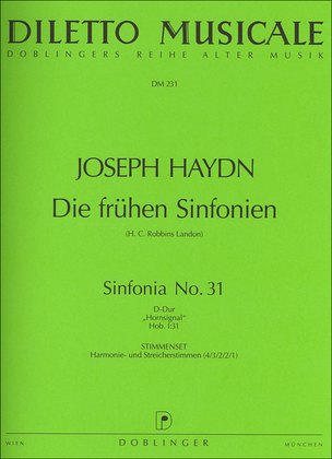 Sinfonia Nr. 31 D-Dur (Mit dem Hornsignal)