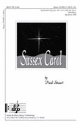 Book cover for Sussex Carol - SSAA Octavo