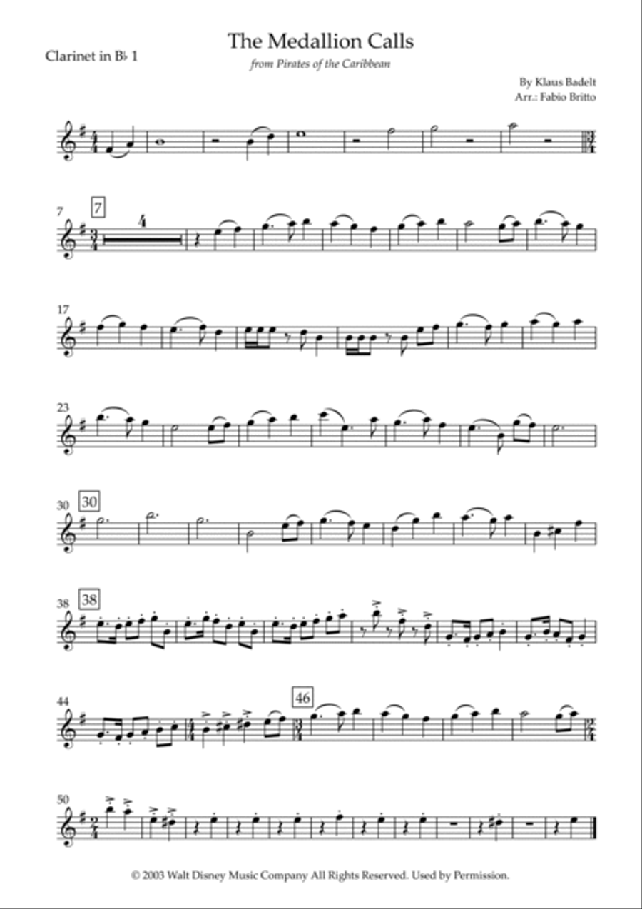 The Medallion Calls The Medallion Calls Woodwind Trio scores gallery preview page 4