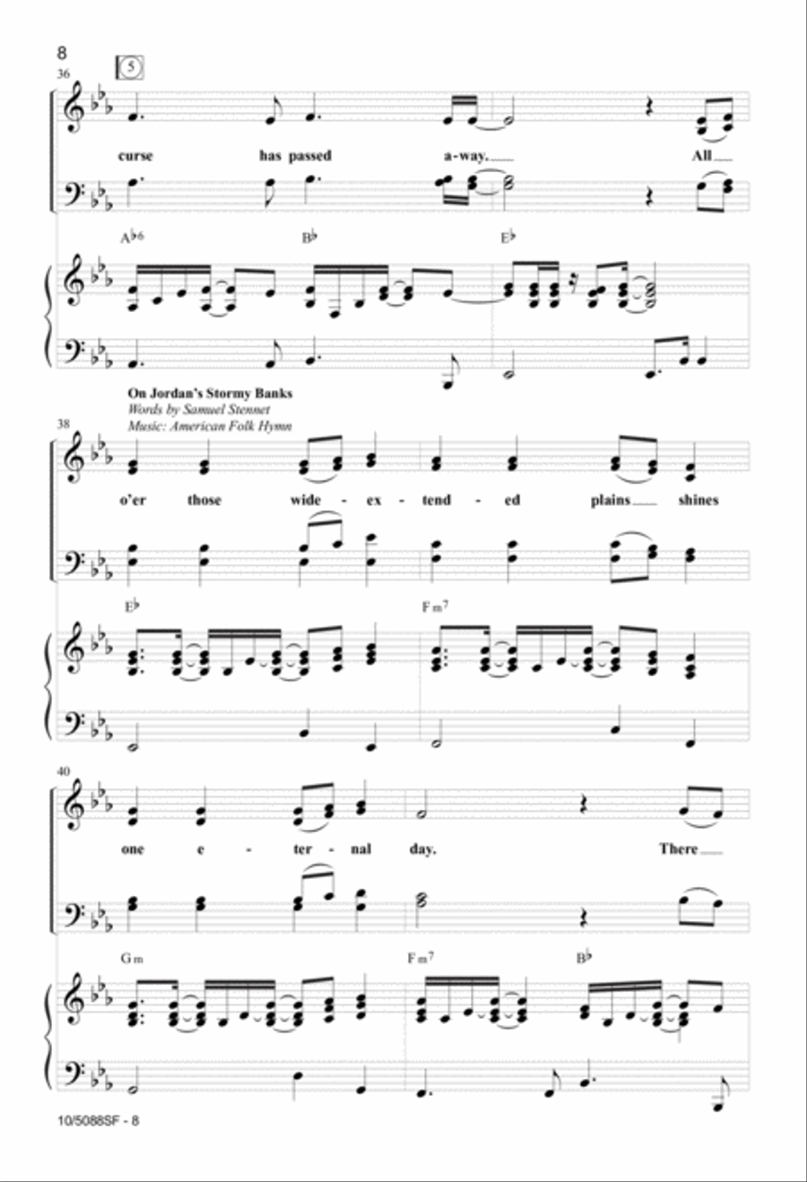 This Is Not My Place of Resting 4-Part scores gallery preview page 8