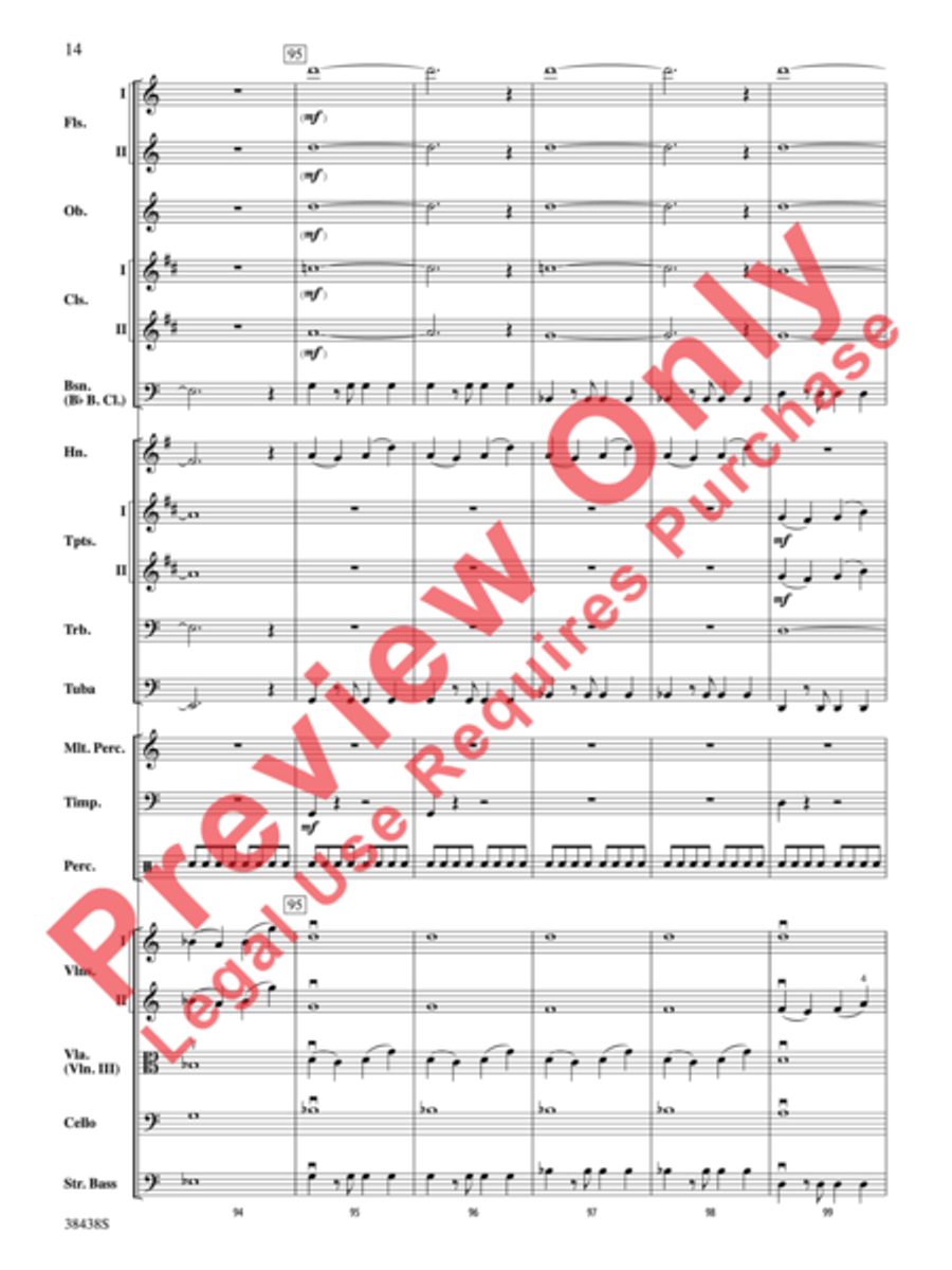 Harry Potter and the Deathly Hallows, Part 2, Selections from Full Orchestra scores gallery preview page 15