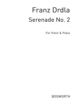 Book cover for Serenade For Violin And Piano No.2