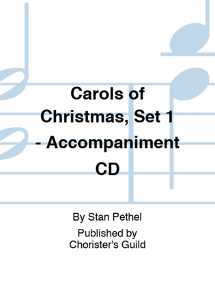 Book cover for Carols of Christmas, Set 1 - Accompaniment CD