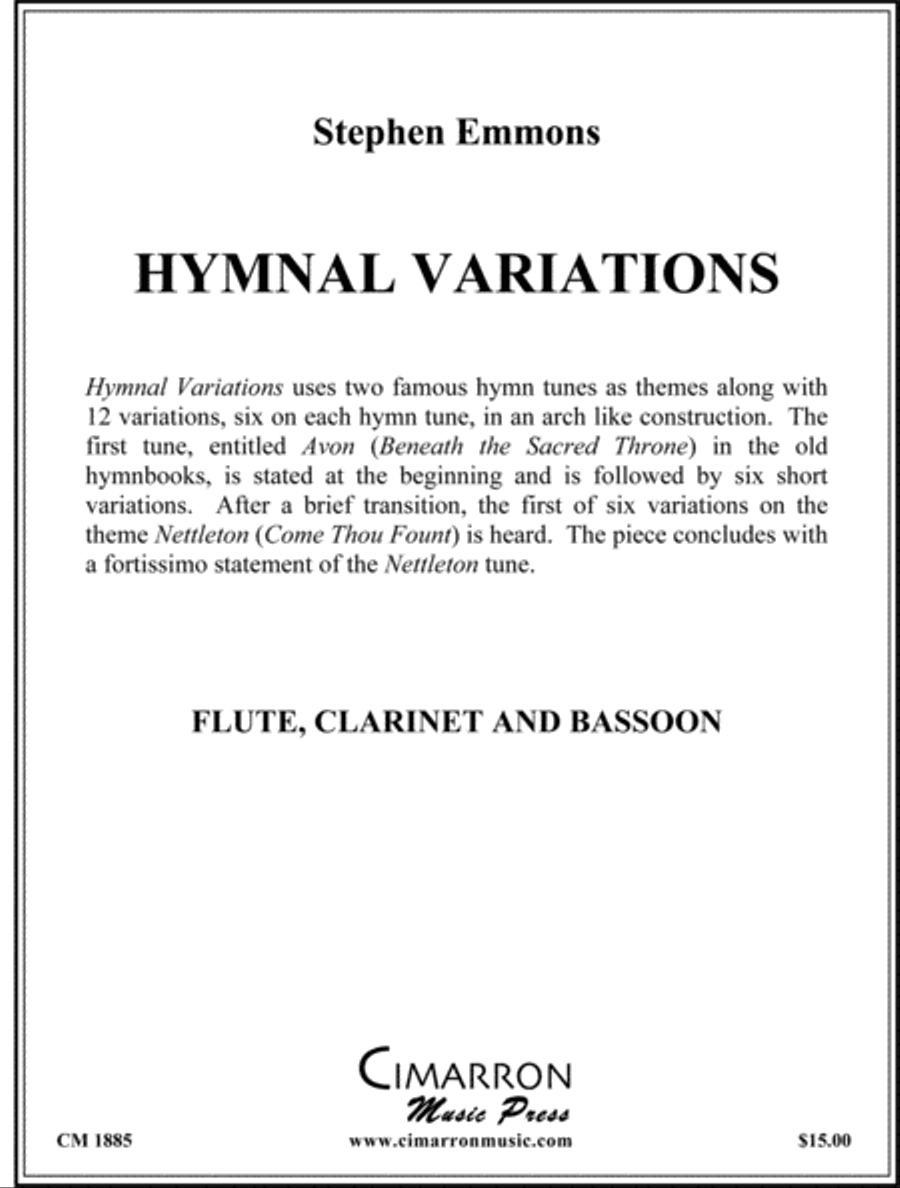 Hymnal Variations Hymnal Variations Choir scores gallery preview page 1