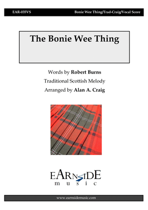 Book cover for The Bonie Wee Thing