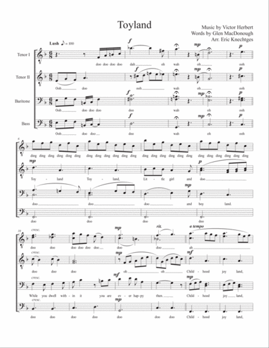 Toyland Toyland TTBB scores gallery preview page 1