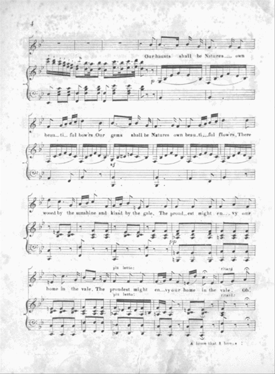 A Home That I Love Voice scores gallery preview page 3