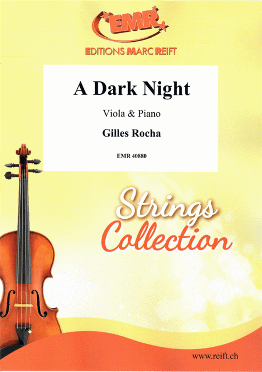 A Dark Night A Dark Night Piano Accompaniment scores gallery preview page 1