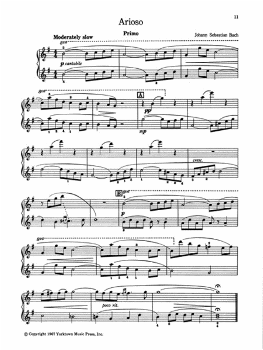 The Joy of Piano Duets 1 Piano, 4-Hands scores gallery preview page 4