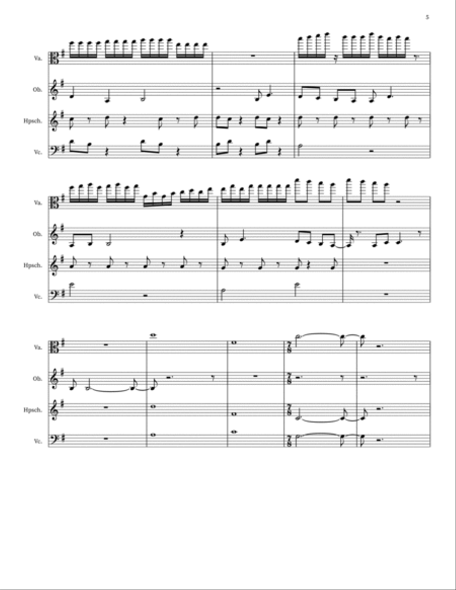 Natur und Kunst Large Ensemble scores gallery preview page 5