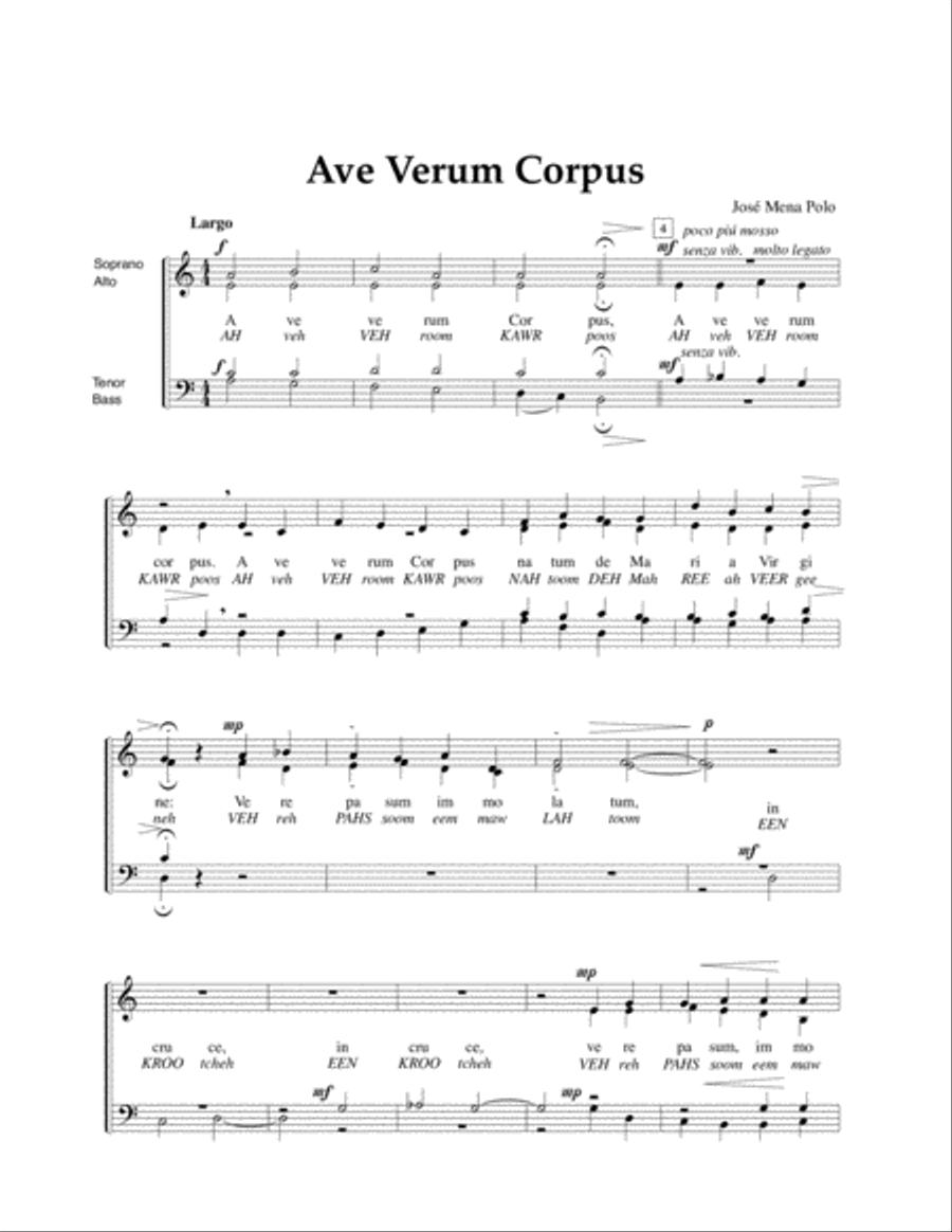 Ave verum corpus