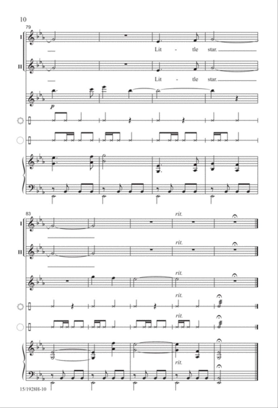 Little Star Little Star 2-Part scores gallery preview page 11