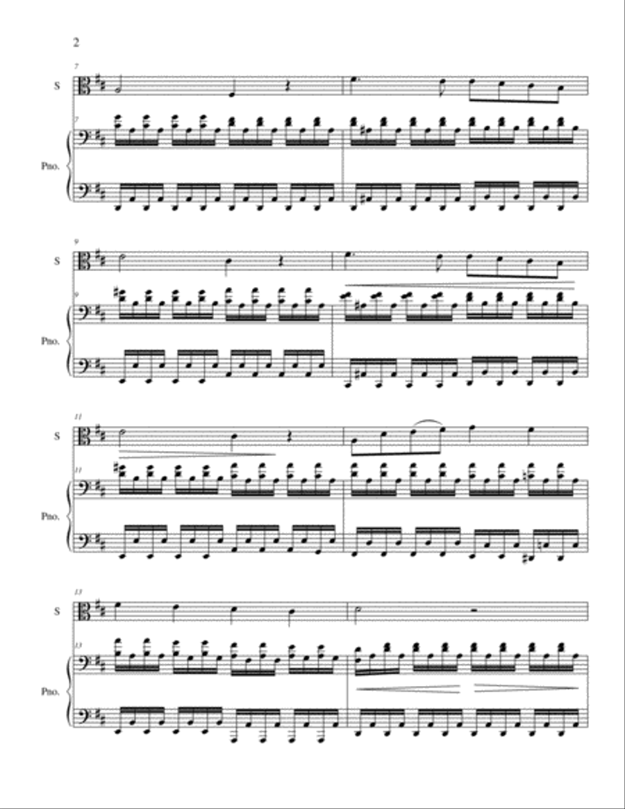 Nine Schubert Art Songs Viola scores gallery preview page 6