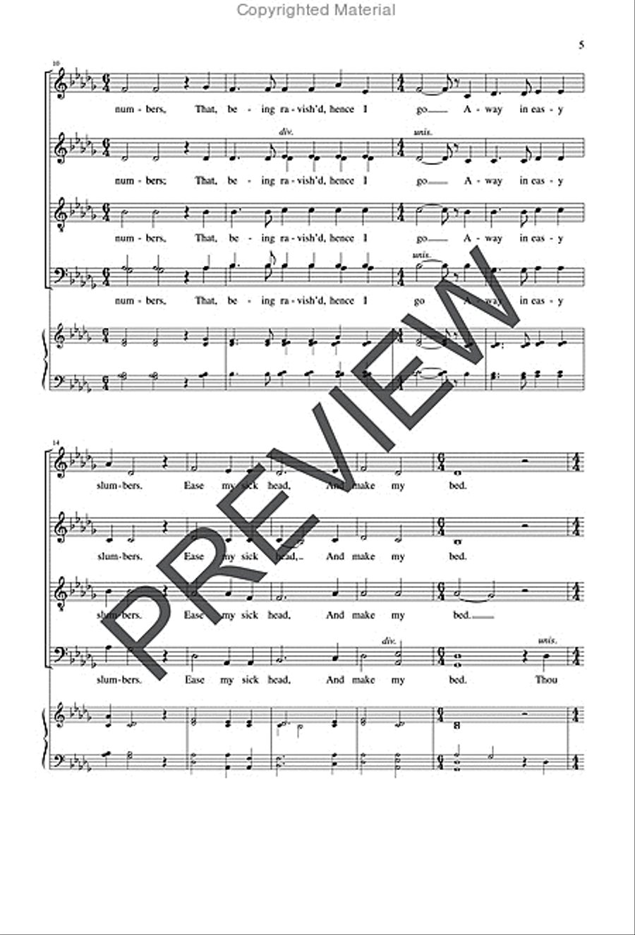 My Flight for Heaven Divisi scores gallery preview page 3