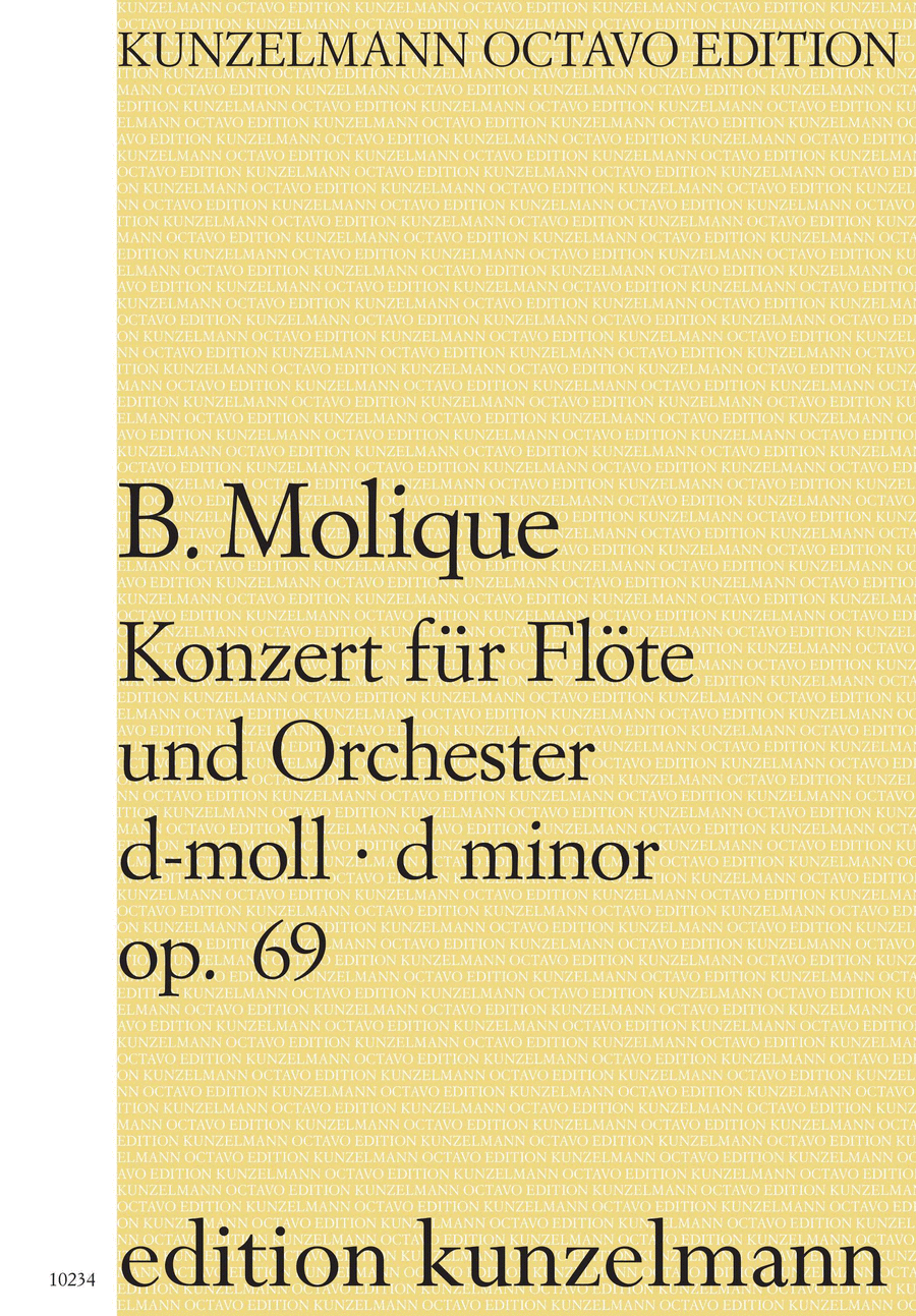 Flute Concerto in d Minor Opus 69