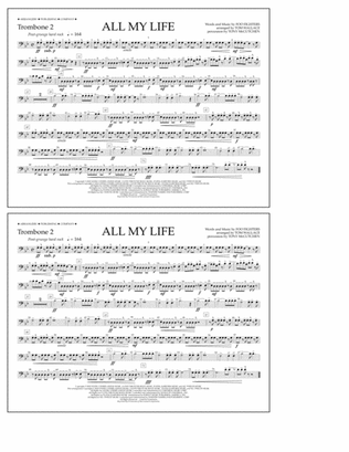 All My Life - Trombone 2