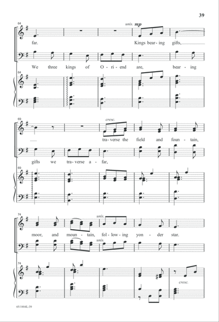 Let Us Adore Him Let Us Adore Him 4-Part scores gallery preview page 41