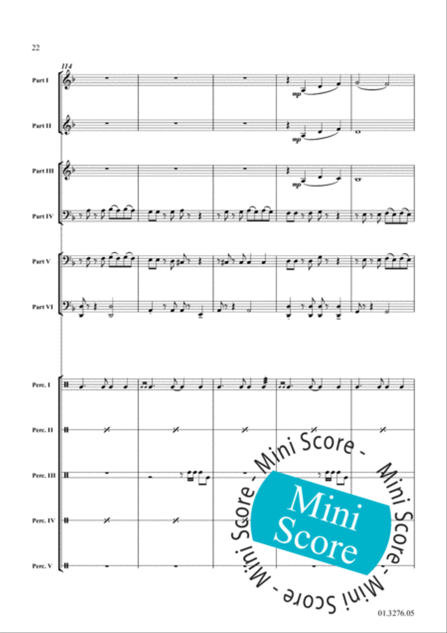Festivo! Festivo! Concert Band scores gallery preview page 26
