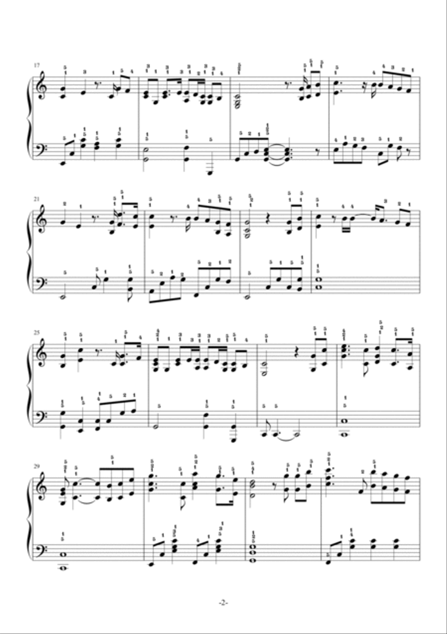 You Raise Me Up Easy Piano scores gallery preview page 2