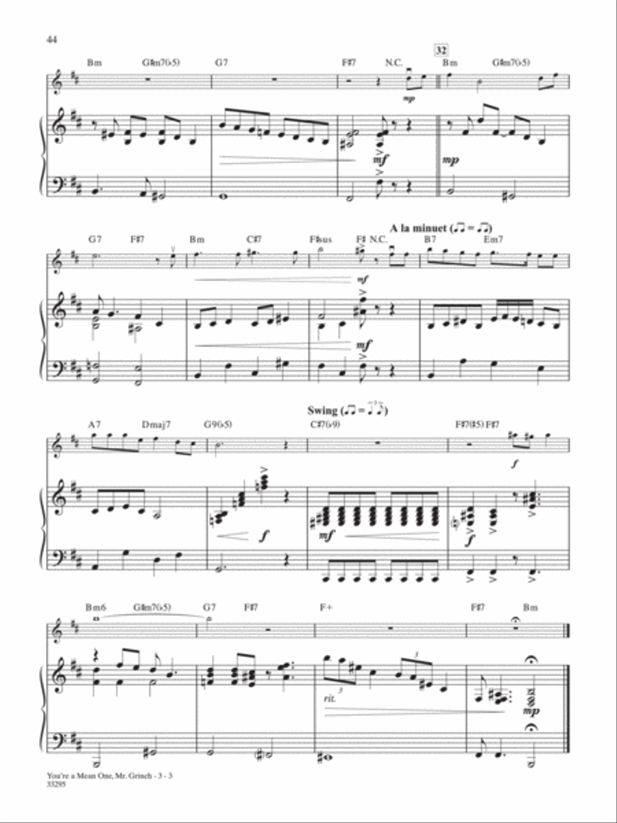 Easy Christmas Instrumental Solos for Strings, Level 1 String Orchestra scores gallery preview page 6