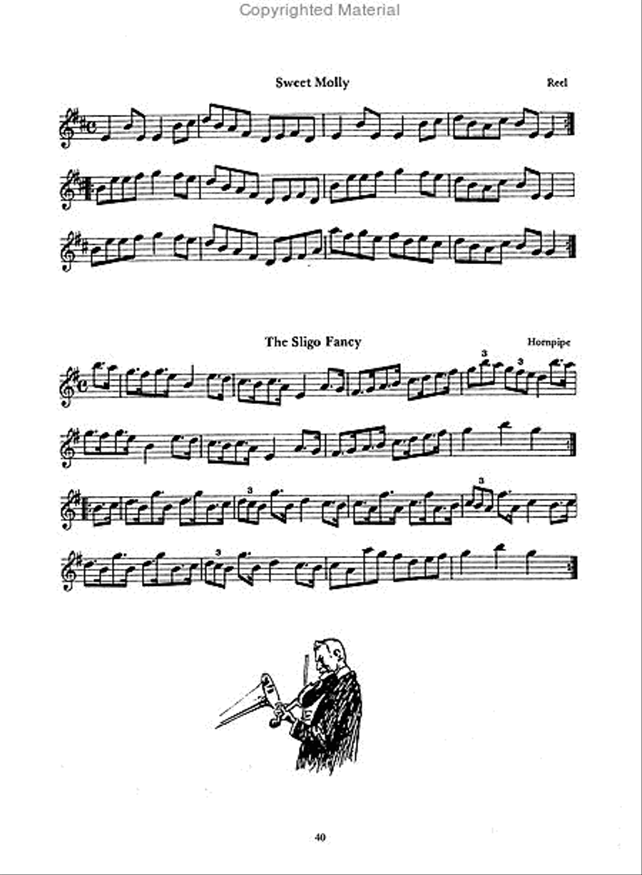An Irish Tunebook - Part Two Recorder scores gallery preview page 8