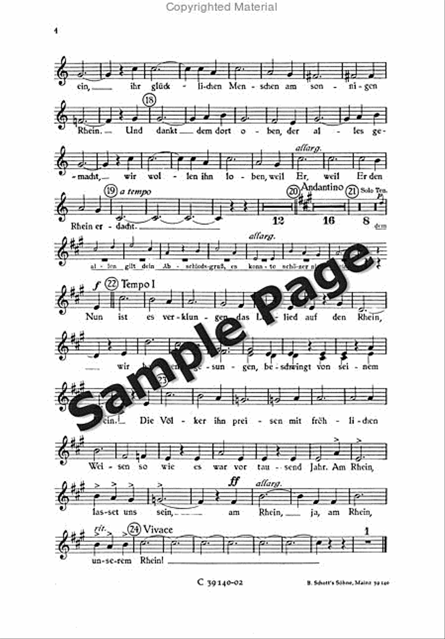 Lob Des Rheins Alto Part 4-Part scores gallery preview page 5