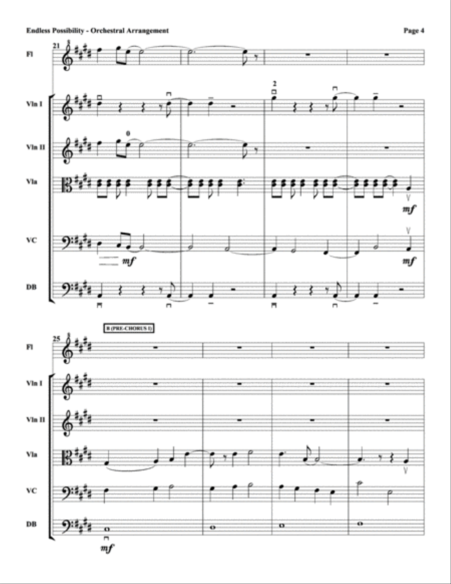Endless Possibility String Orchestra scores gallery preview page 4