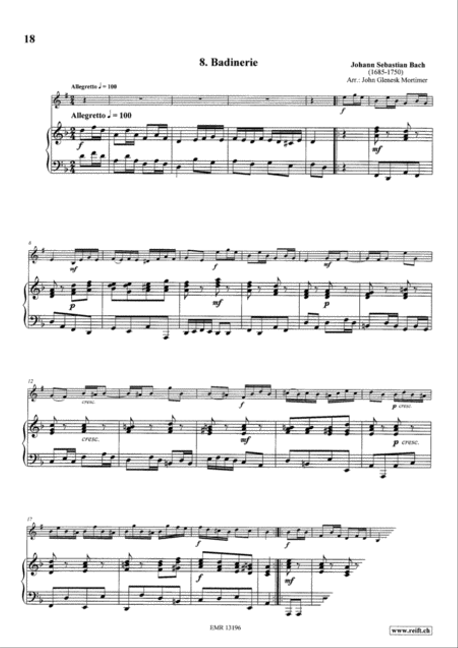 Solo Pieces Vol. 5 Clarinet Solo scores gallery preview page 10