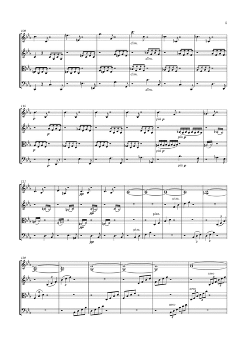 Beethoven - String Quartet No.10 in E flat major, "Harp Quartet" Op.74