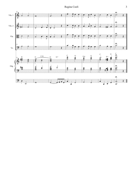 Regina Coeli (for String Quartet) image number null