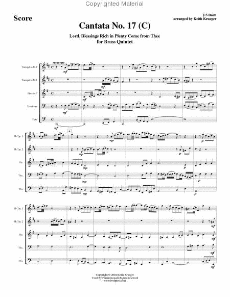 Cantata No. 17