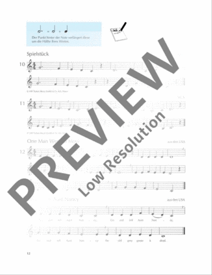 New Clarinet School Clarinet scores gallery preview page 13