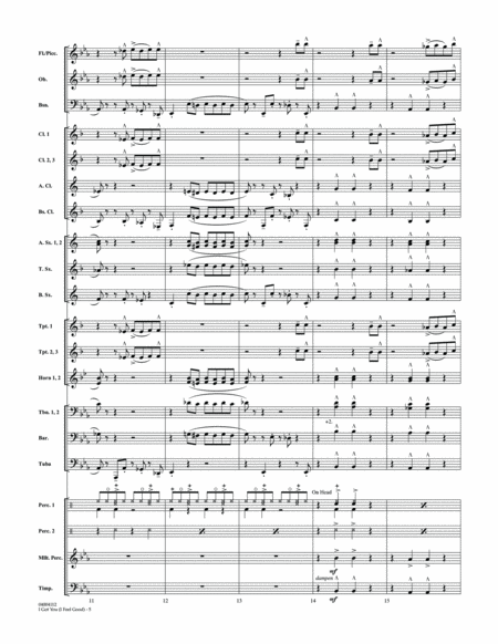 I Got You (I Feel Good) - Conductor Score (Full Score)