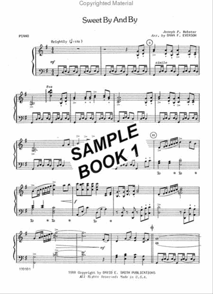 Sacred Piano Solos Vol. I Piano Solo scores gallery preview page 2