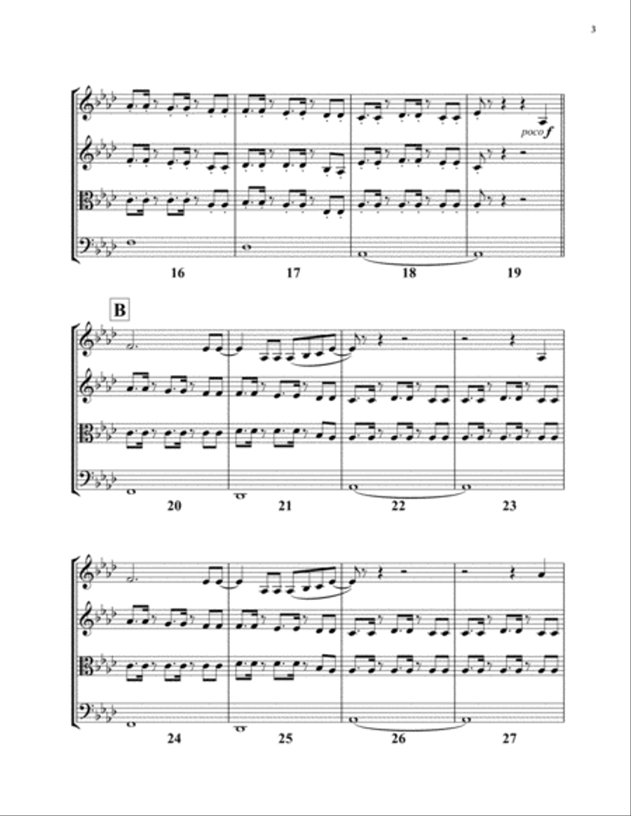 What About Us (from the Netflix series Bridgerton) - Full Score String Quartet scores gallery preview page 2