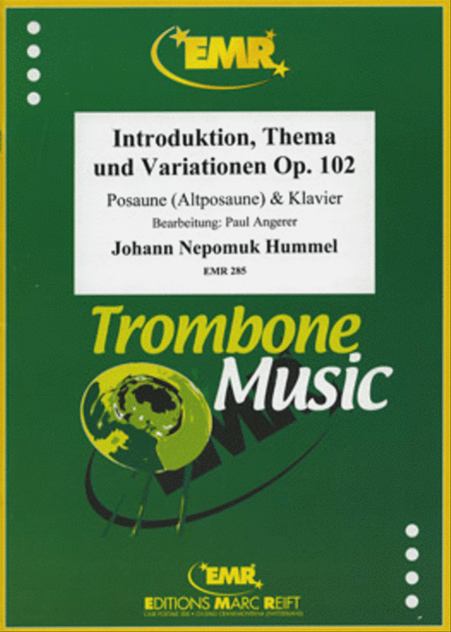 Introduction, Thema und Variationen Op. 102 Piano Accompaniment scores gallery preview page 1