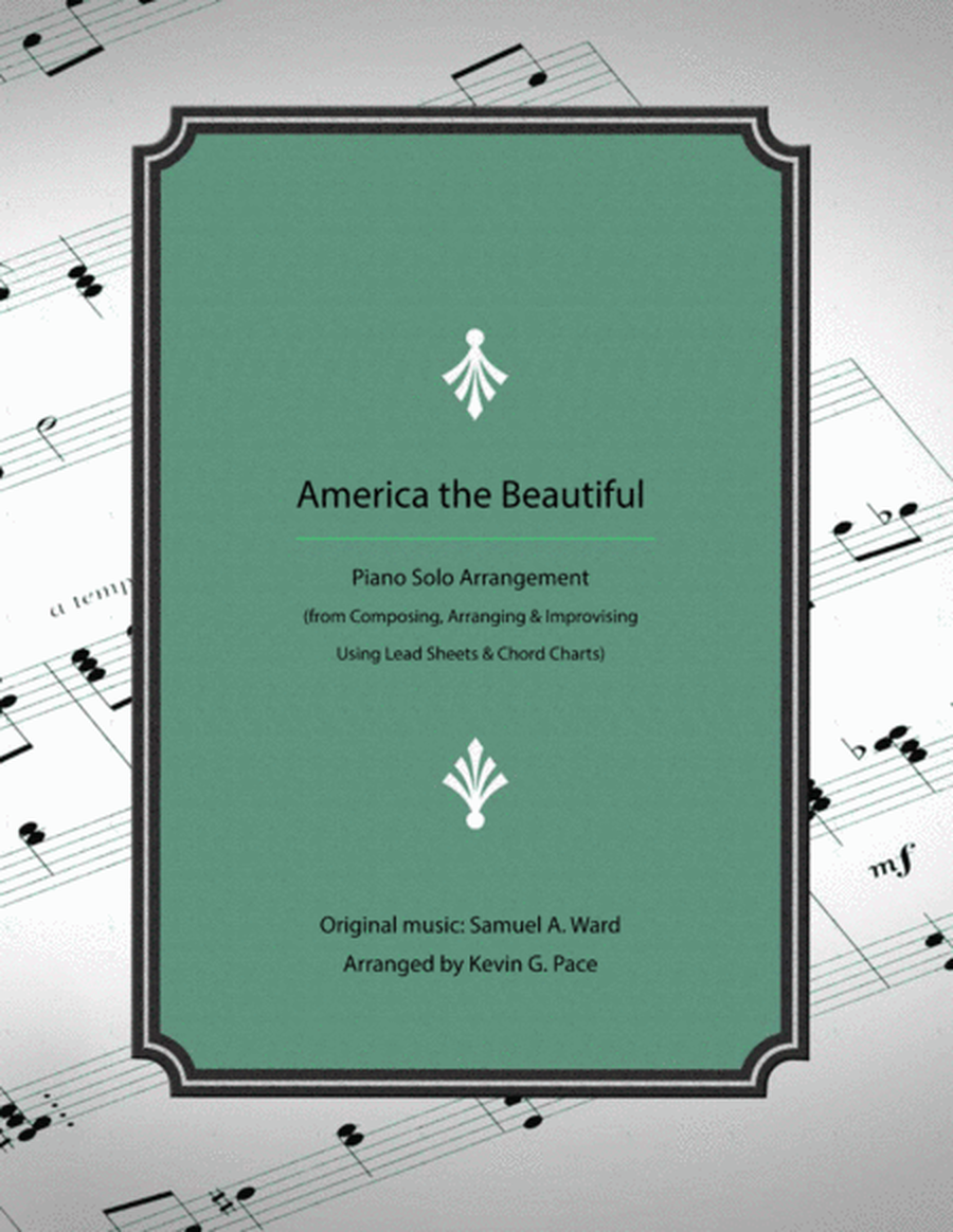 America the Beautiful - how to develop an advanced arrangement image number null